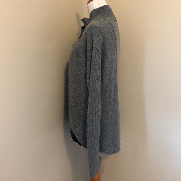 Free People Alpaca/Wool Blend Mock Neck Sweater-M - Picture 10 of 16